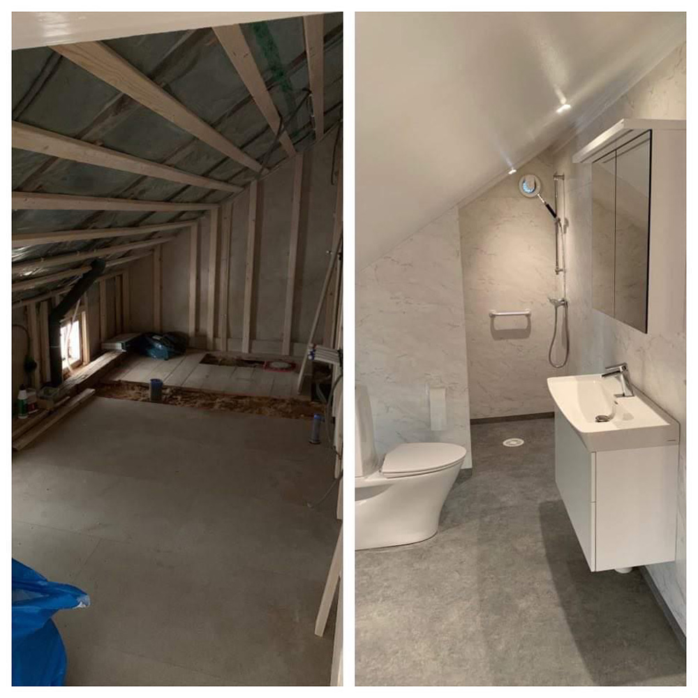 Renovering av badrum