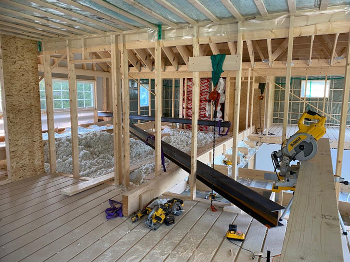 Bygge av hus
