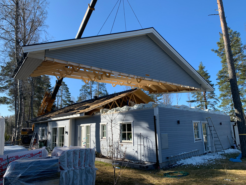 Bygge av hus