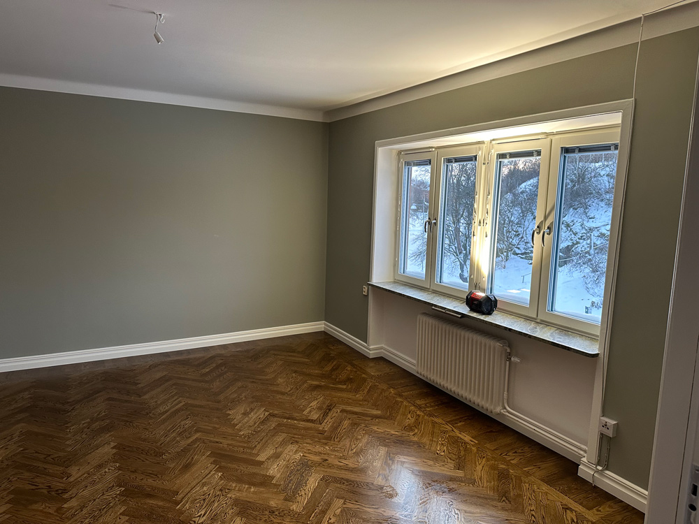 Renovering av vardagsrum